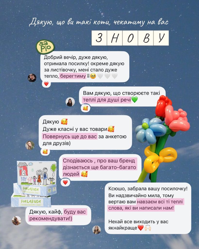 Відгуки покупців, які повертаються знову